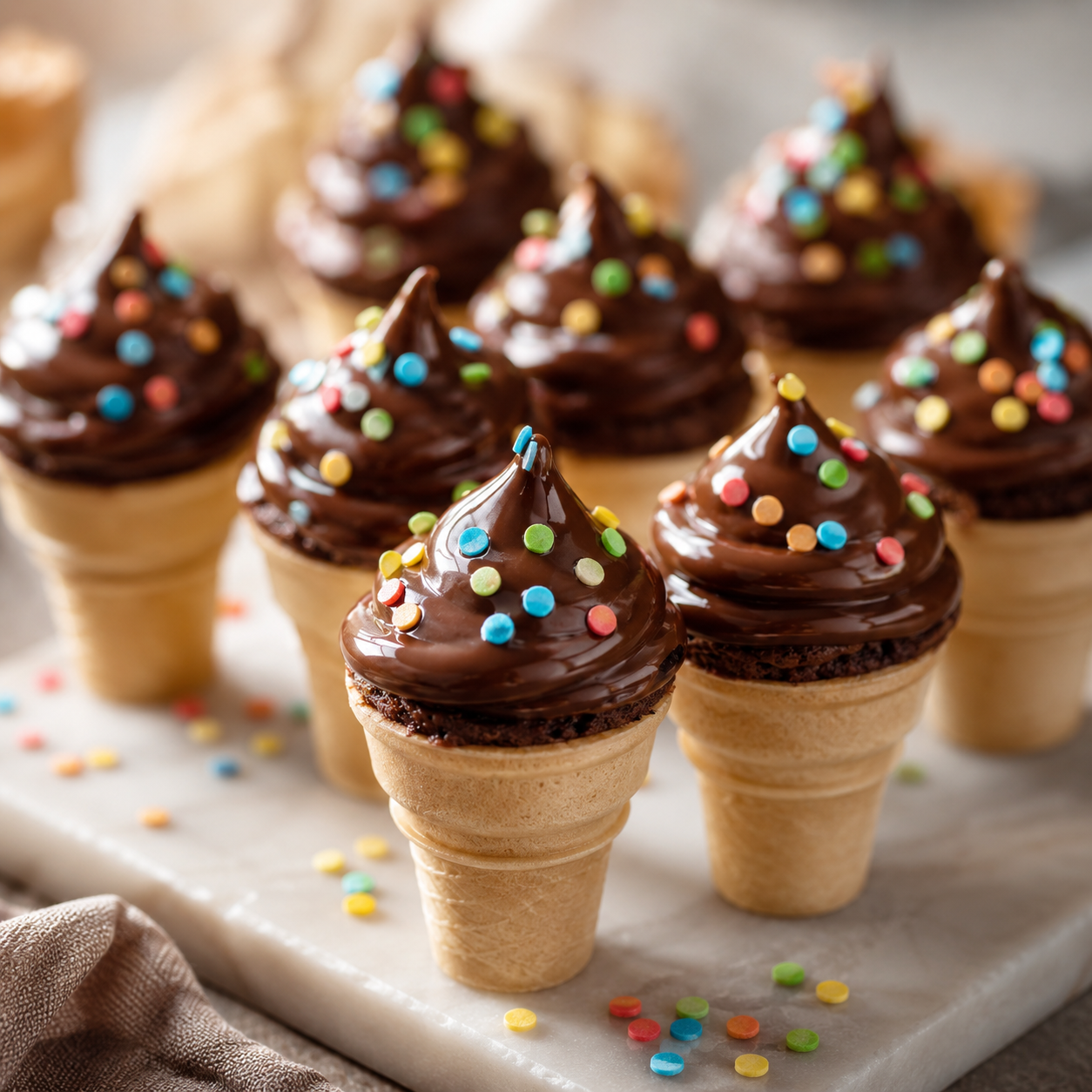 Eisbecher Cupcakes